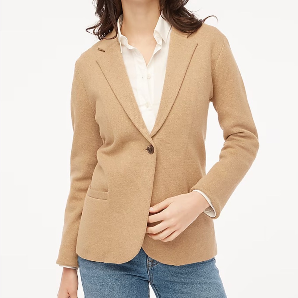 J Crew Women's Sweater Blazer